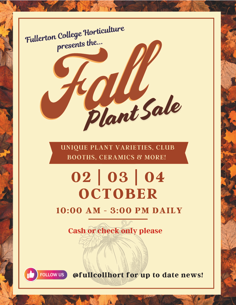 Fall Plant Sale 1