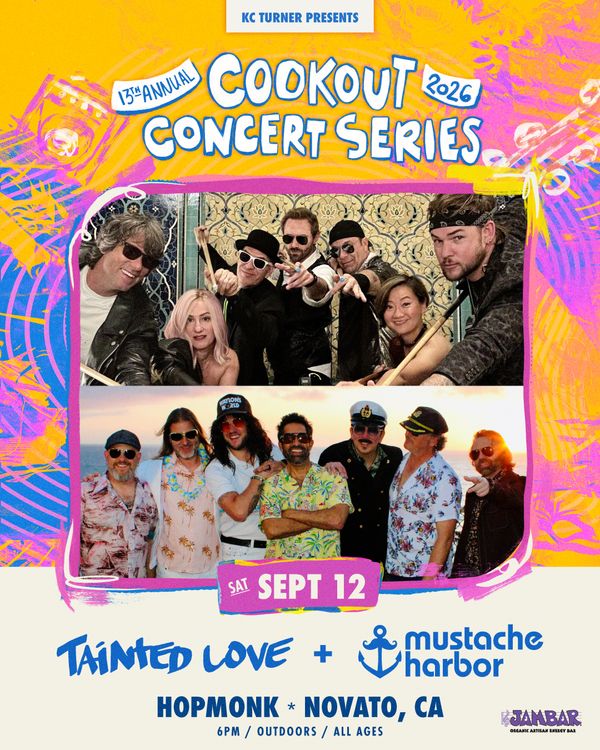 Tainted Love & Mustache Harbor | Cookout Concert Series