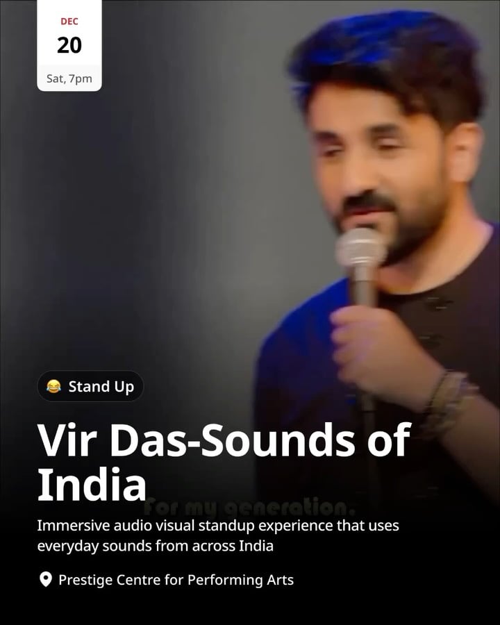 Vir Das – Sounds of India 1