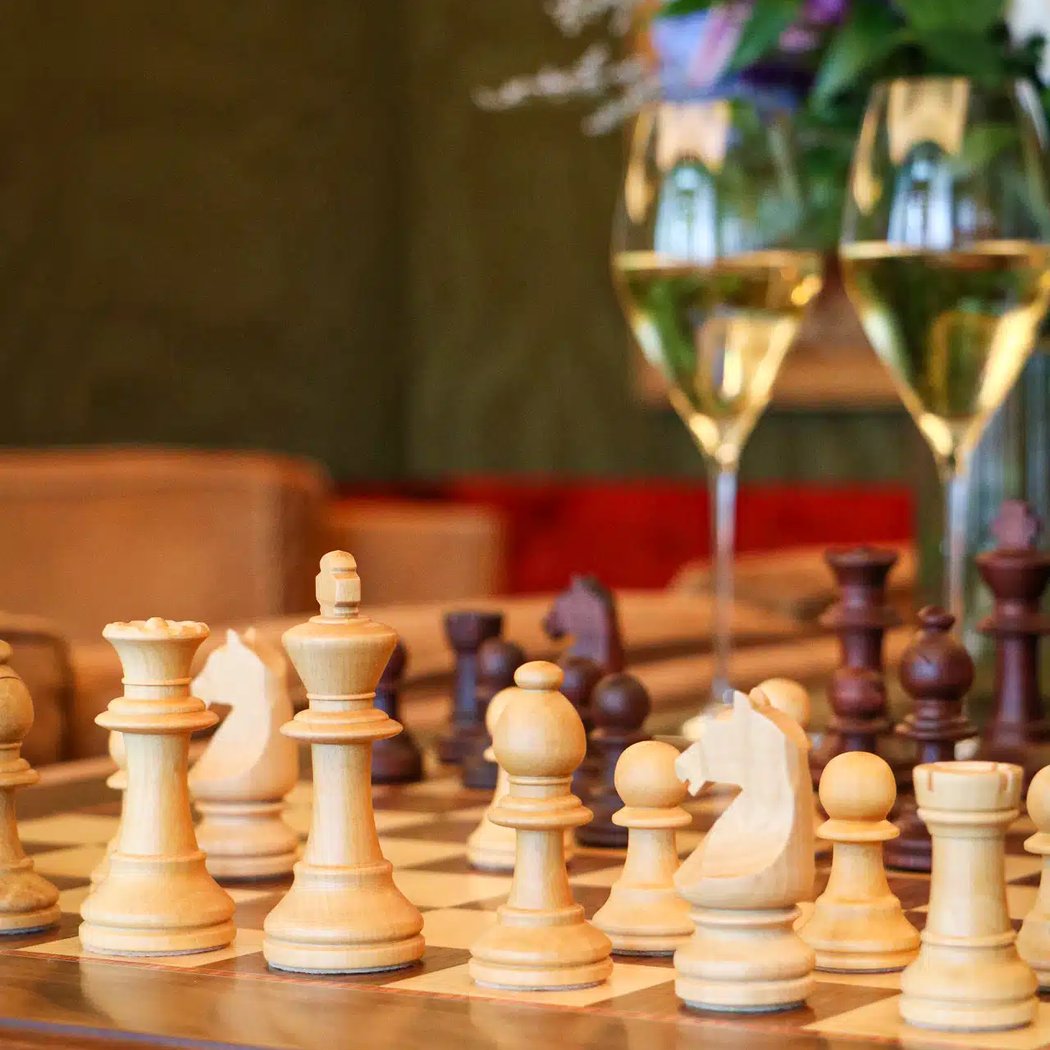 Tournoi d'échecs au Bar des Maillets d'Argent 1