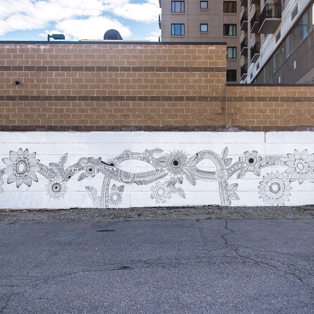 Midnight Olive Mural (A2AC Murals) 3