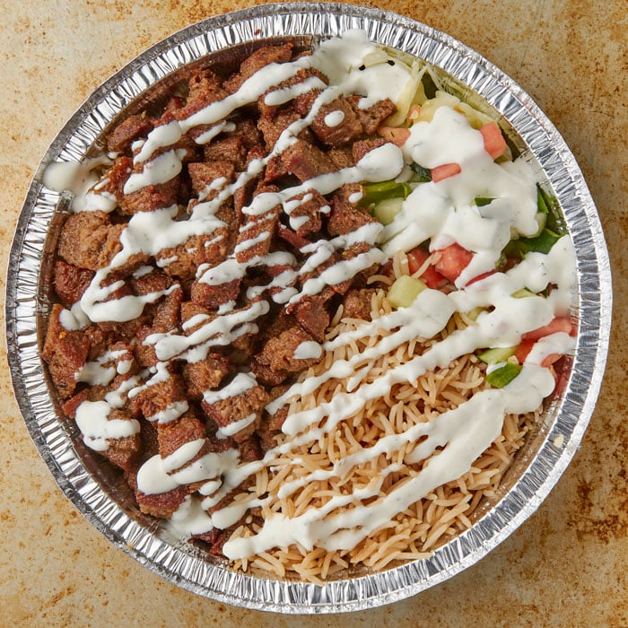 J&V Halal Food Gyro & Chicken Over Rice 1