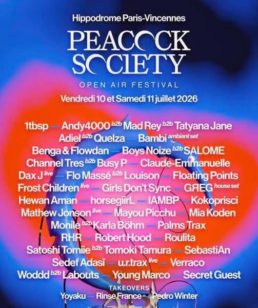The Peacock Society 1