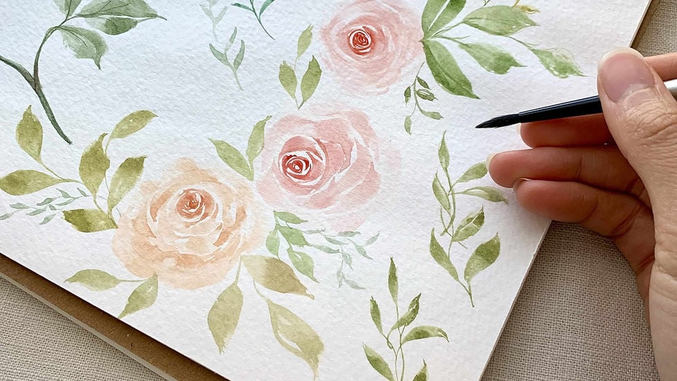 Floral Watercolor Workshop 1