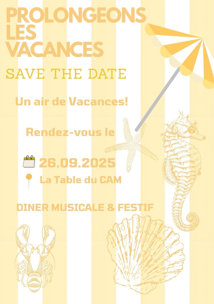 Soirée - Prolongeons les Vacances 1