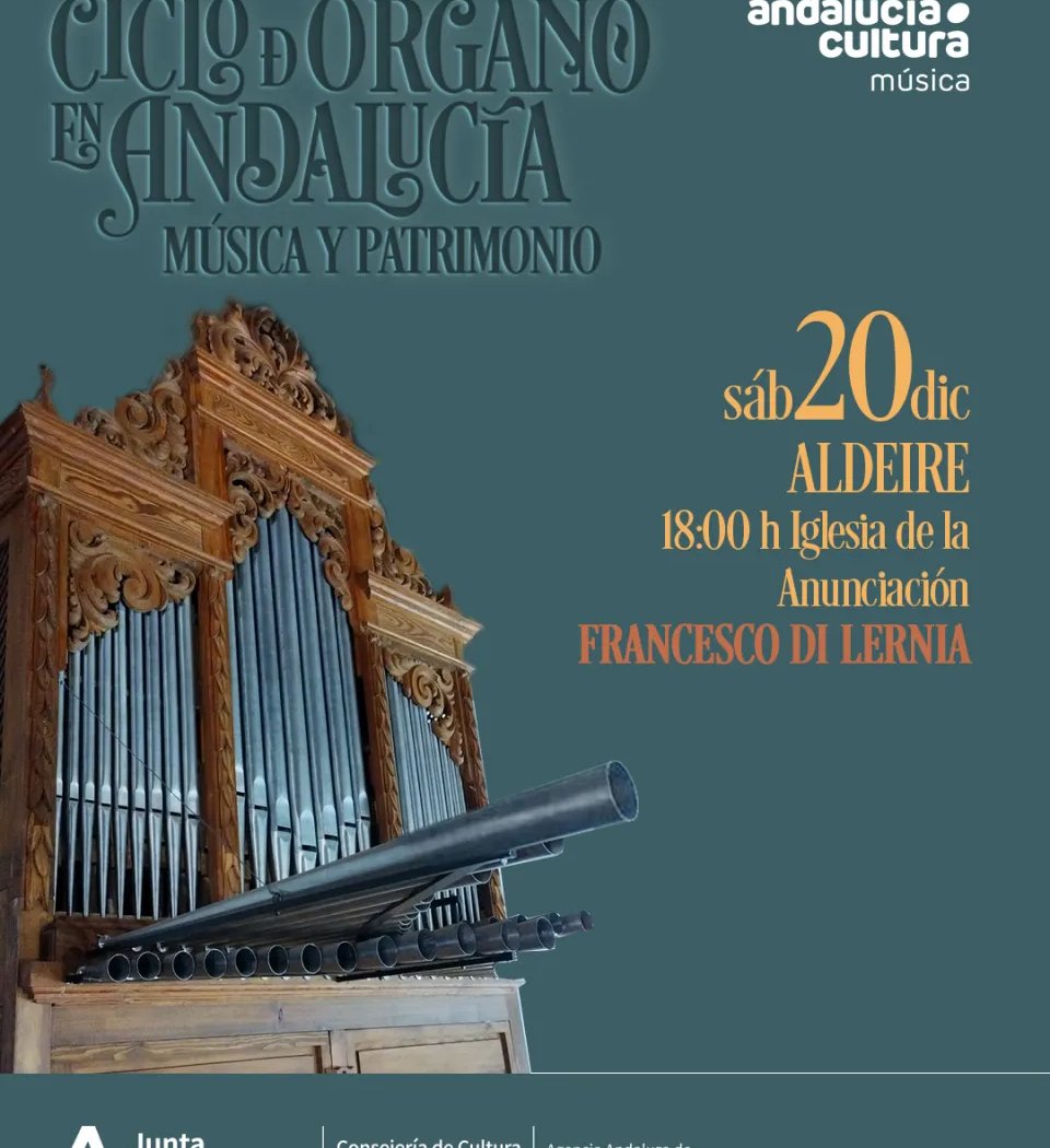 Ciclo de Órgano en Andalucía: Música y Patrimonio 1