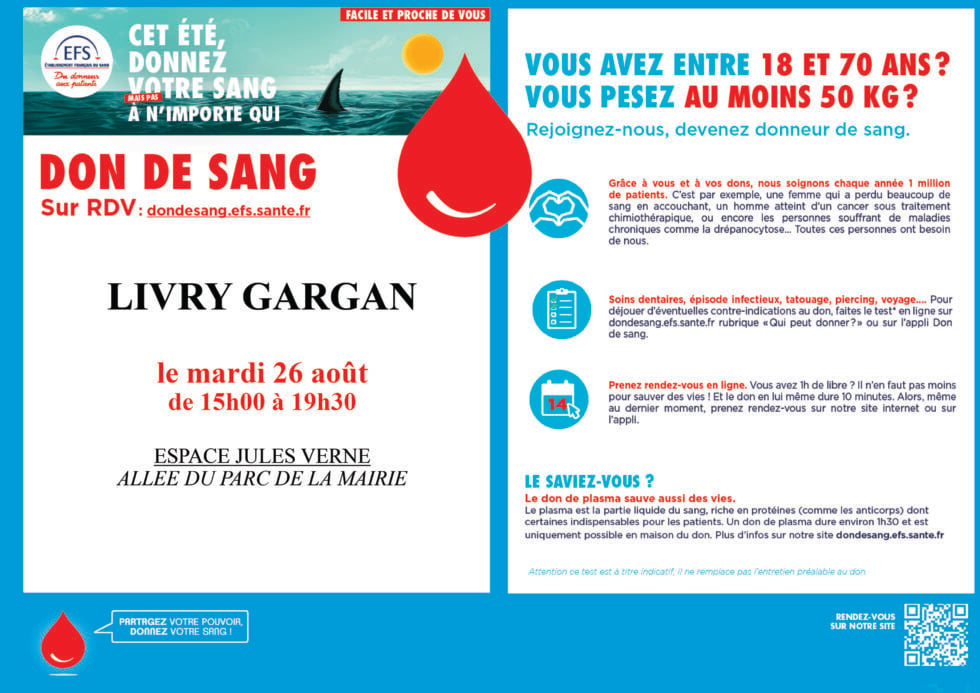 Collecte de sang 1