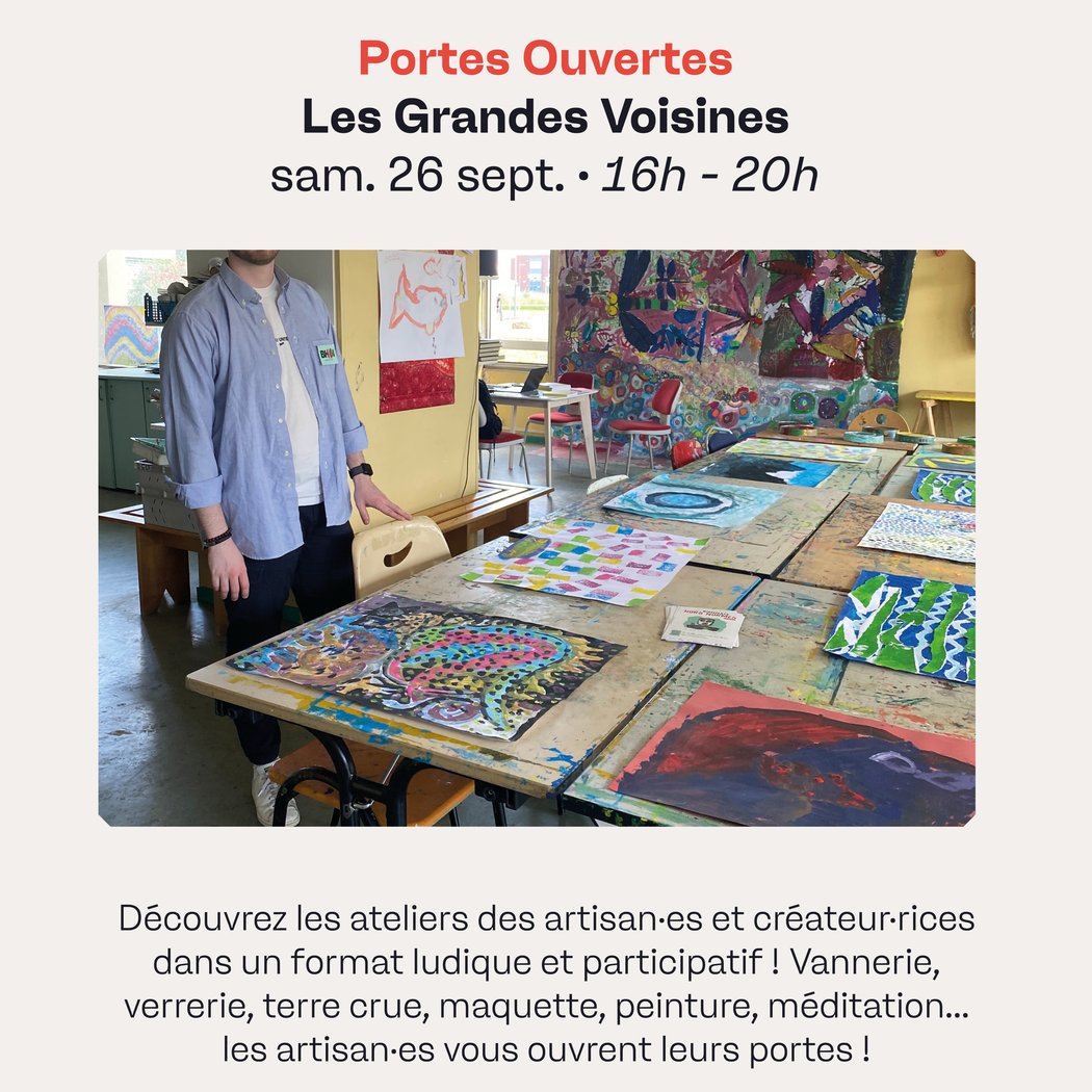 Portes Ouvertes des ateliers d’artistes