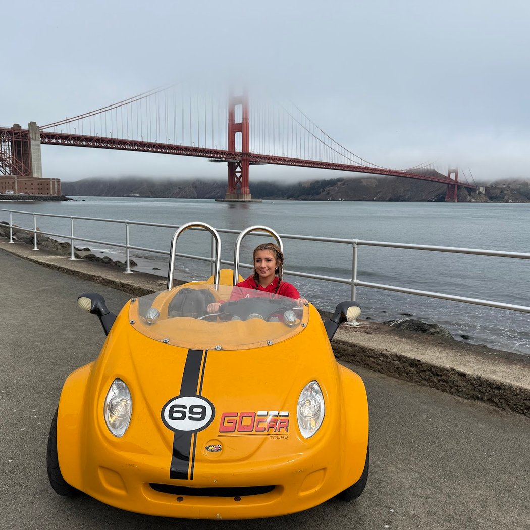 GoCar Tours 2HR Golden Gate Bridge and Lombard Loop GoCar Tour 3