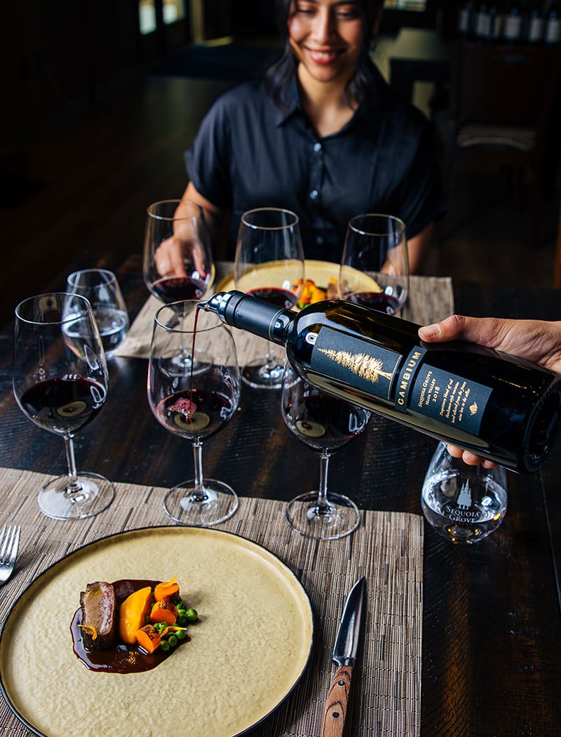 A Taste For Cabernet wine and food experience 1
