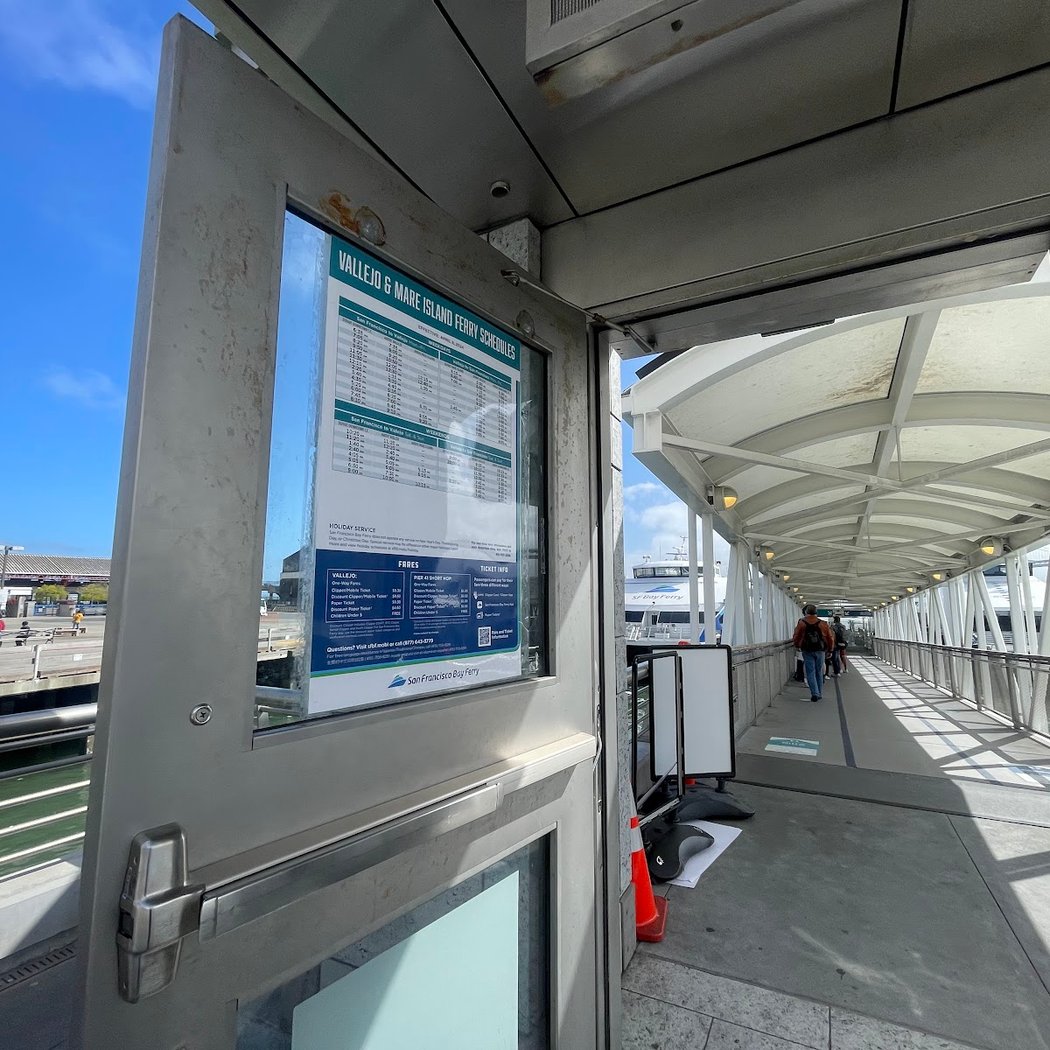 Ferry Terminal; Tiburon & Vallejo Baylink 2