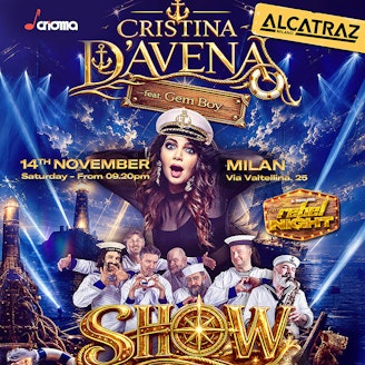 Cristina D'avena live + Rebel Night 1