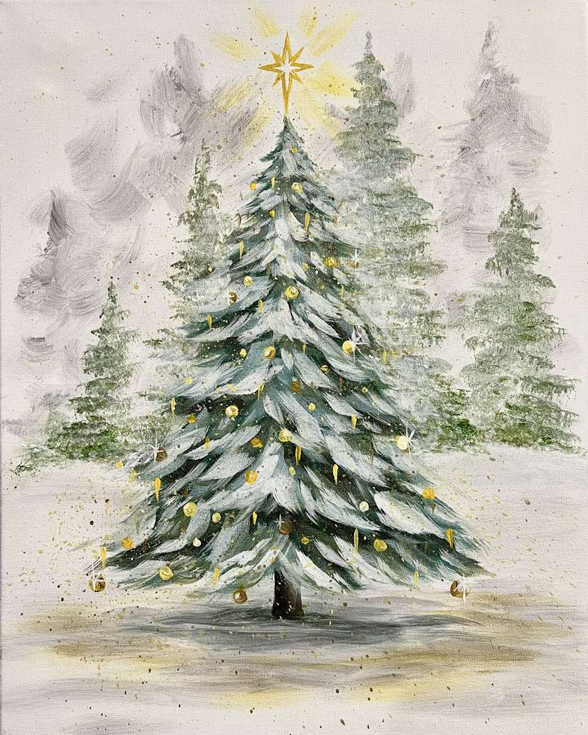 Shimmering Evergreen 1