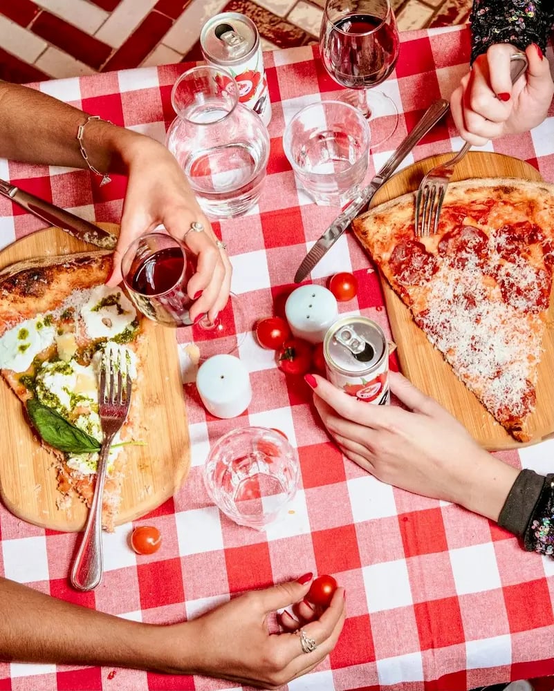 SLICE PIZZA XXL À LA PART 🍕 | Pizza fraîche faite Maison Best Pizza Paris 8 près Gare Saint-Lazare 1