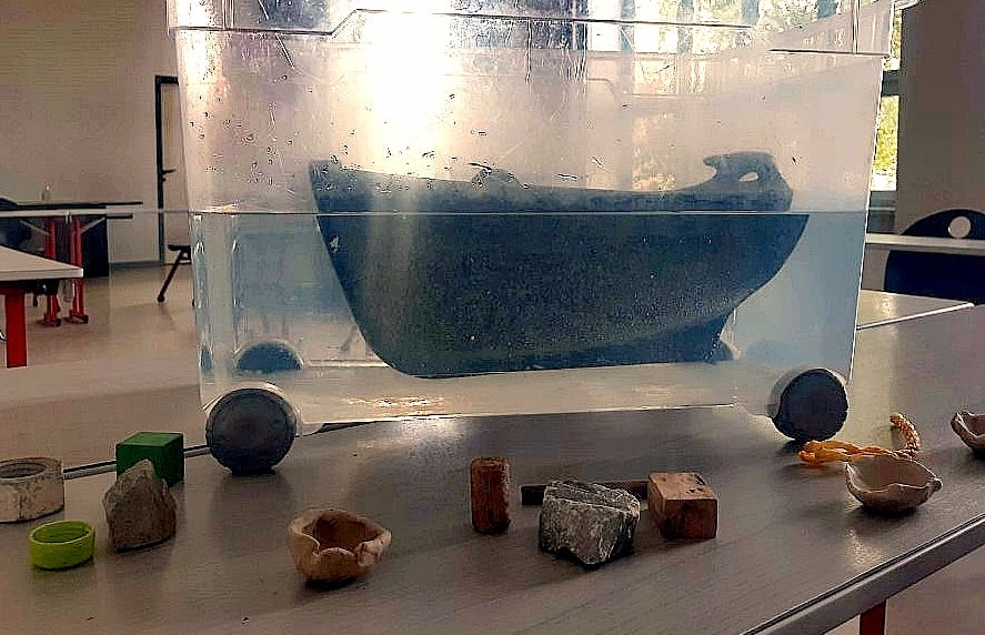 Atelier pédagogique « Ça flotte ou pas ? » 1