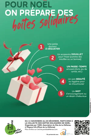 Boîtes de Noël solidaires 1