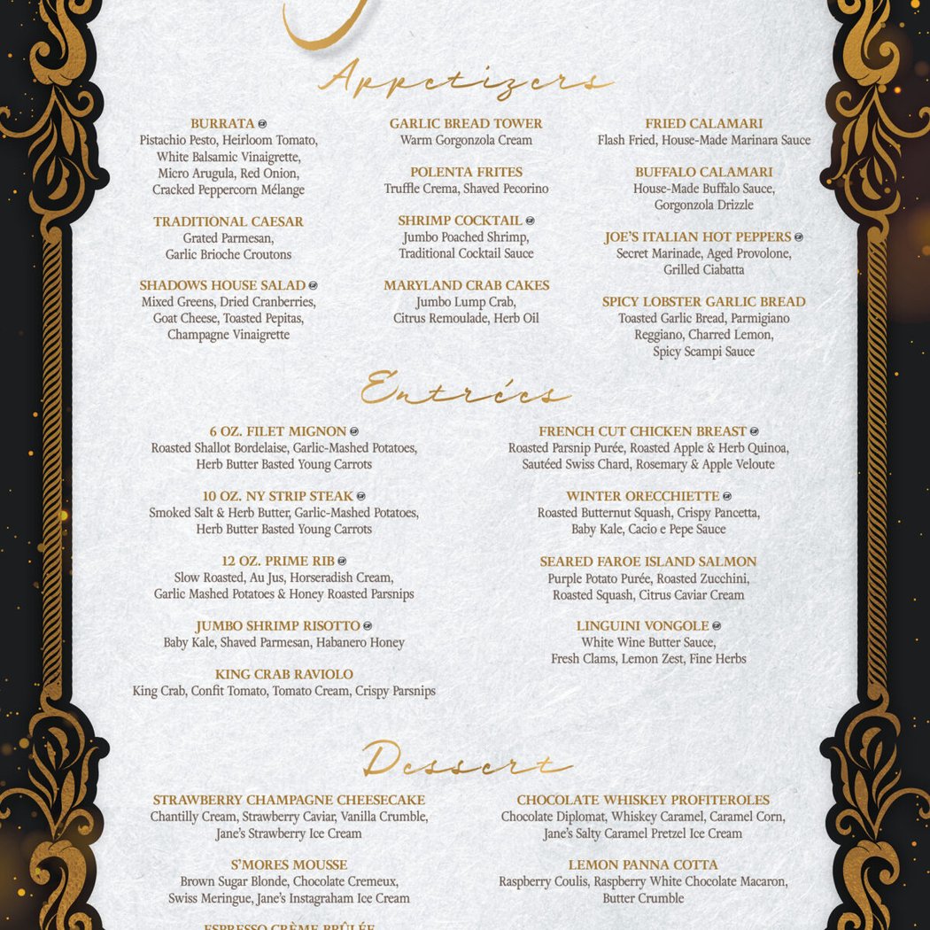 New Year's Eve Dinner 1