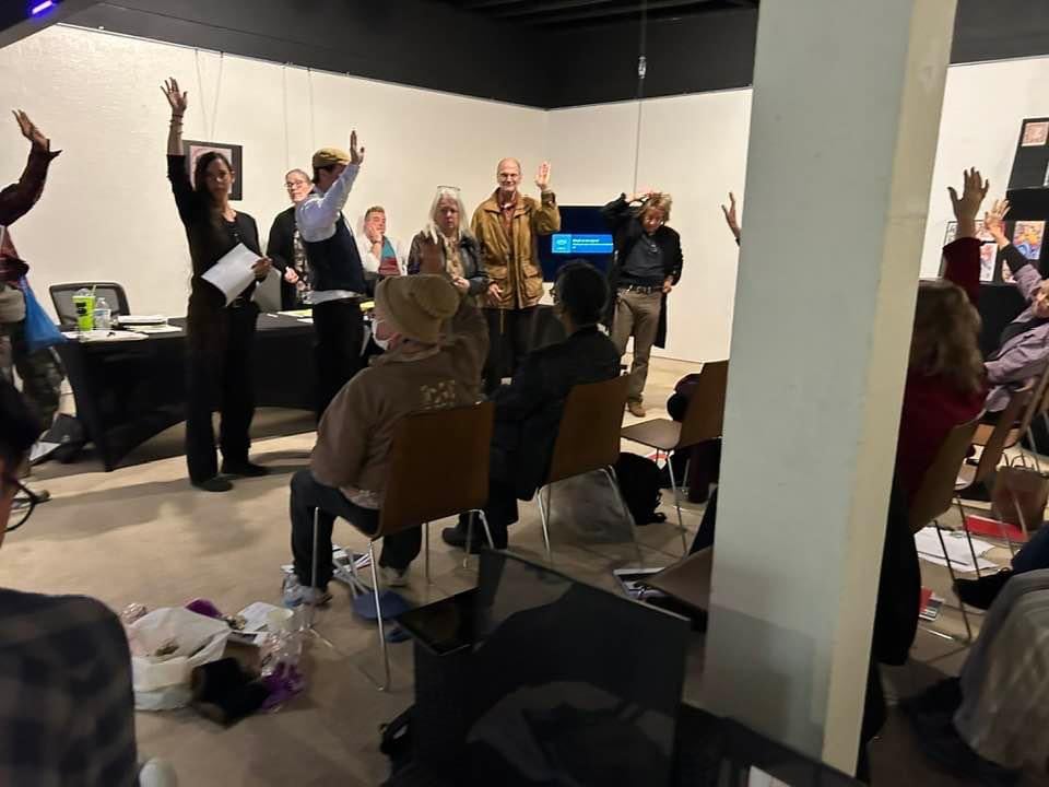 Elections and a Holiday Party 1