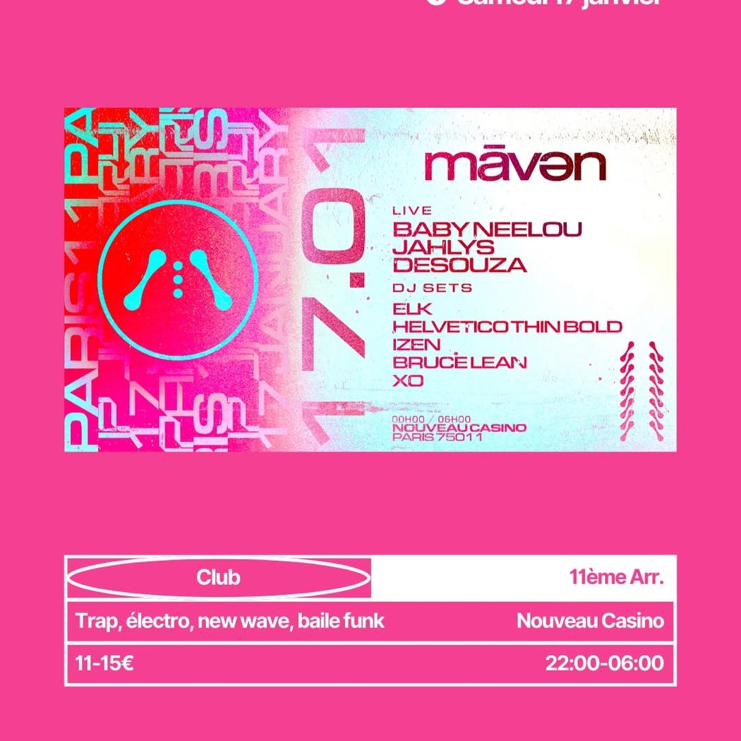 māven LIVE BABY NEELOU JAHLYS DESOUZA DJ SETS 1