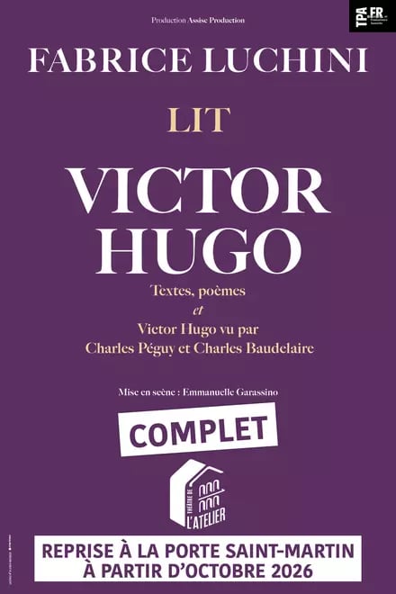 Fabrice Luchini lit Victor Hugo 1