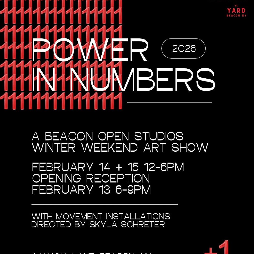 Power In Numbers | Beacon Open Studios Winter Art Show 1