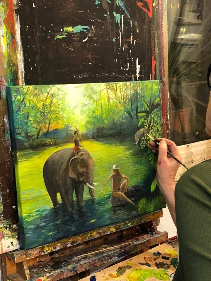 Stages d'art: peinture, dessin, sculpture et autres techniques artistiques 1