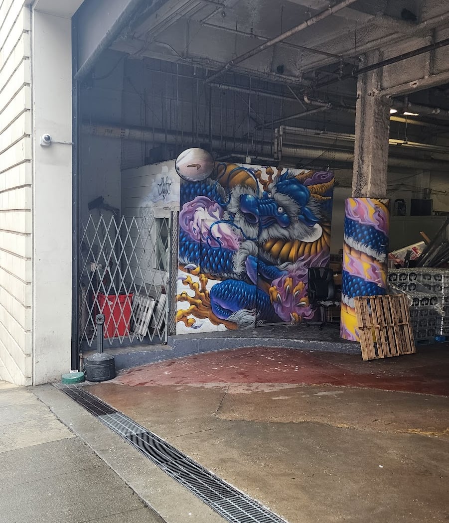 Hidden Dragon Mural 2