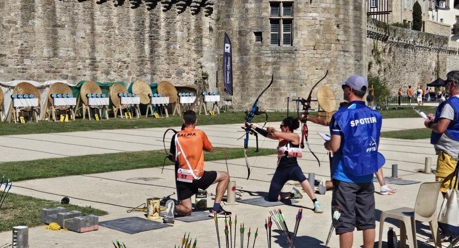3ème Étape Run Archery Tour à Vannes 2