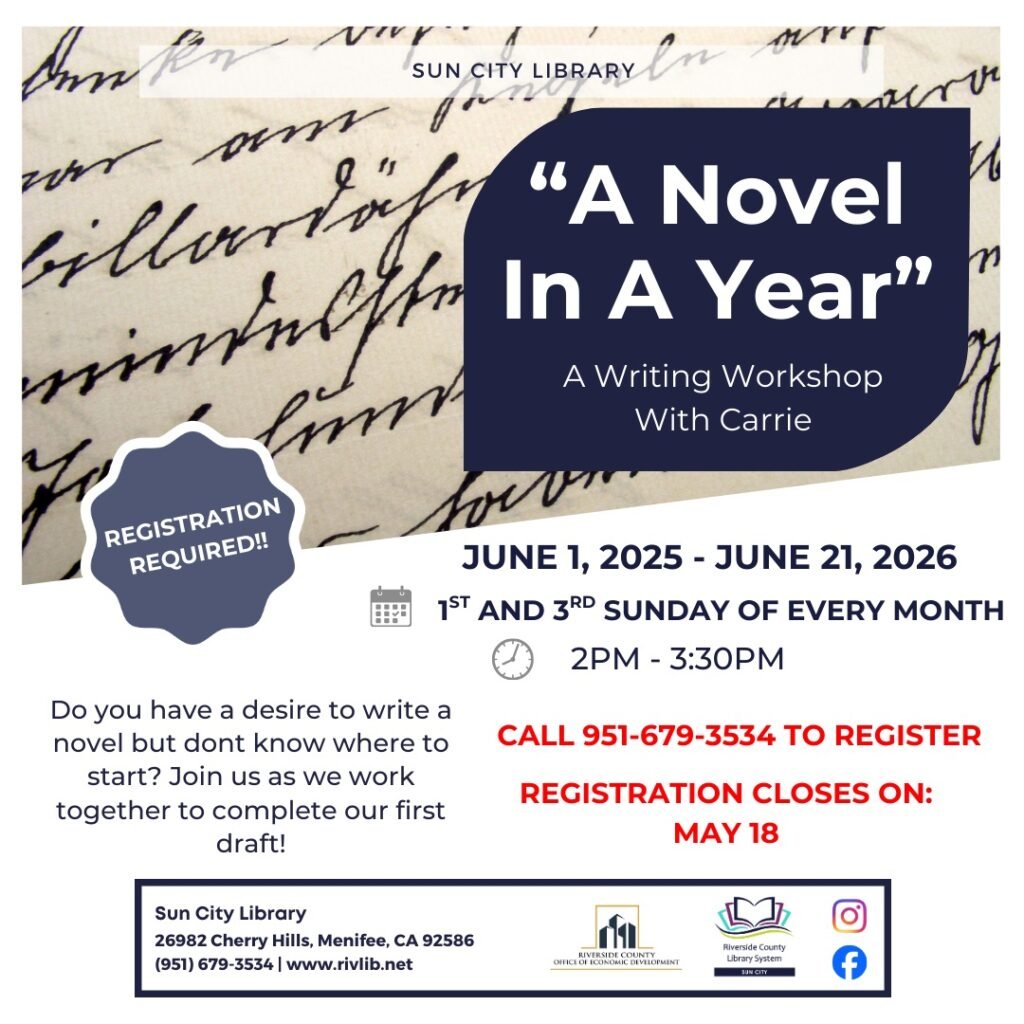 Novel in a Year 1
