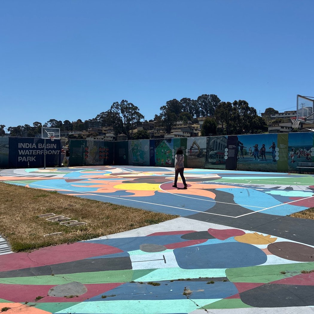 India Basin Basketball Court 1