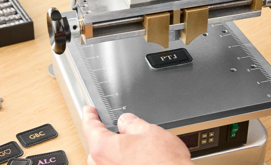 Complimentary Classic Monogramming at Tumi