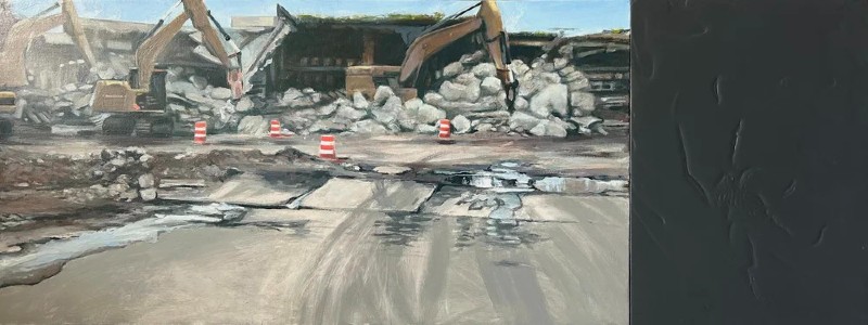 Twenty-Two Paintings From the Series 'Telegraph,' 'Working Hard for a Living,' and 'Storyboard' 3