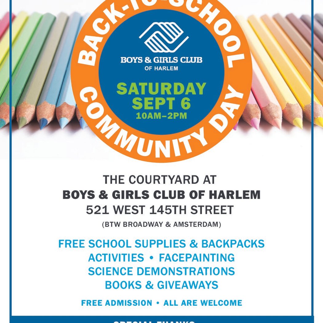 Back-to-School Community Day 1