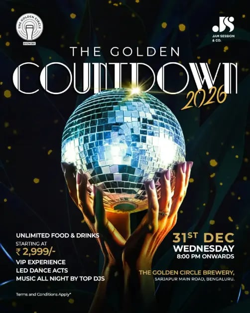 The Golden Countdown NYE 2026 1