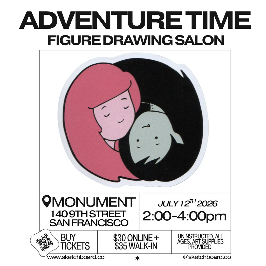 "Sketchboard": Figure Drawing Art Class & Live Music
