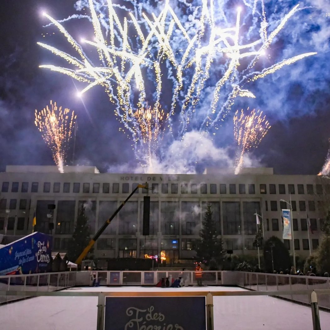 Feu d'artifice et conte de Noël 1