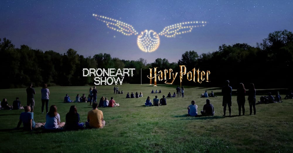 DroneArt Show: Harry Potter 2