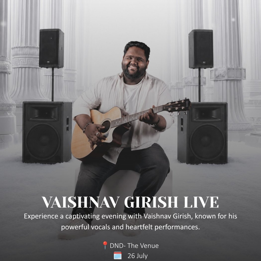 Vaishnav Girish Live 1
