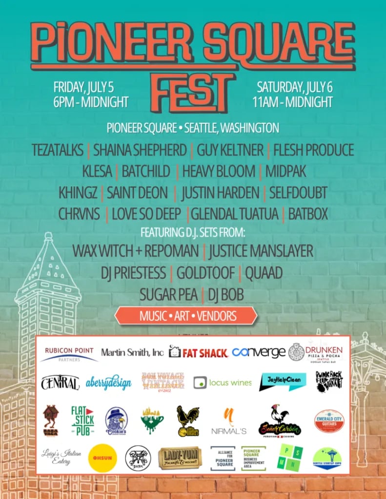 Pioneer Square Fest 1