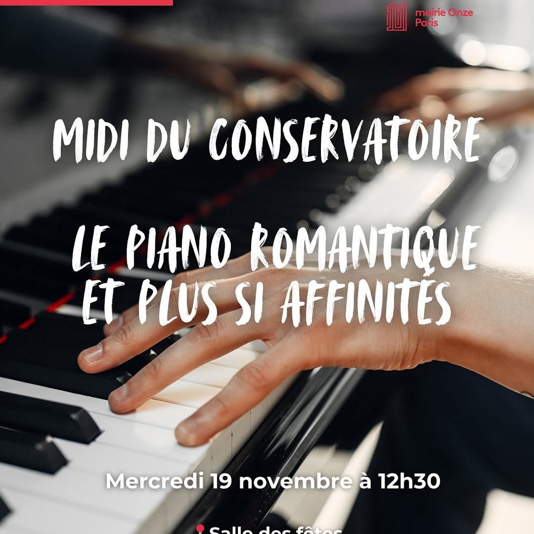 Midi du Conservatoire - Le Piano Romantique et plus si affinités 1