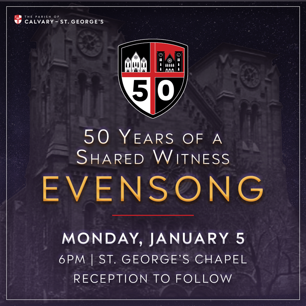 CalStG 50th Anniversary Evensong 1