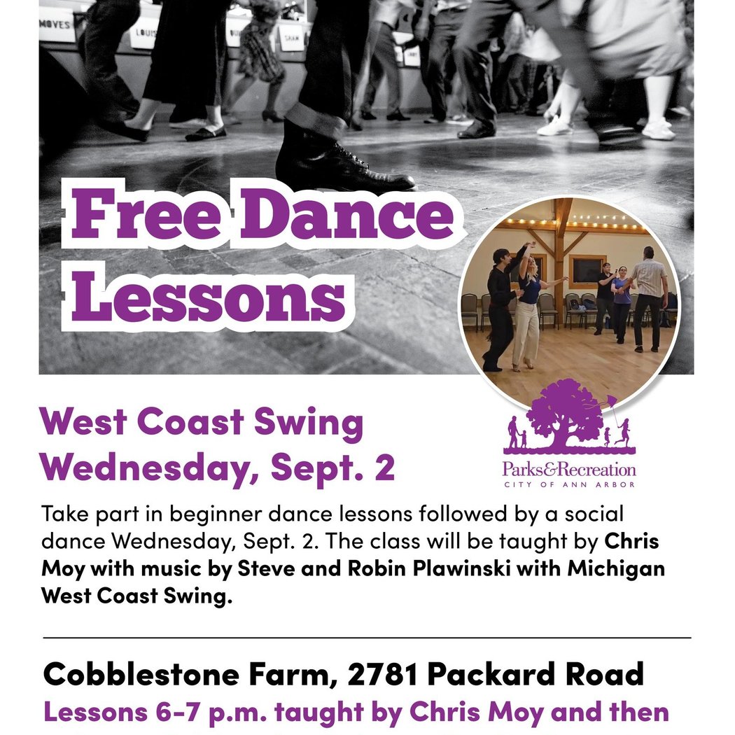 West Coast Swing Dance Lessons and Social Dance