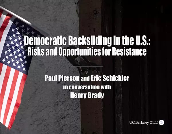 Democratic Backsliding in the U.S.: Risks and Opportunities for Resistance 1