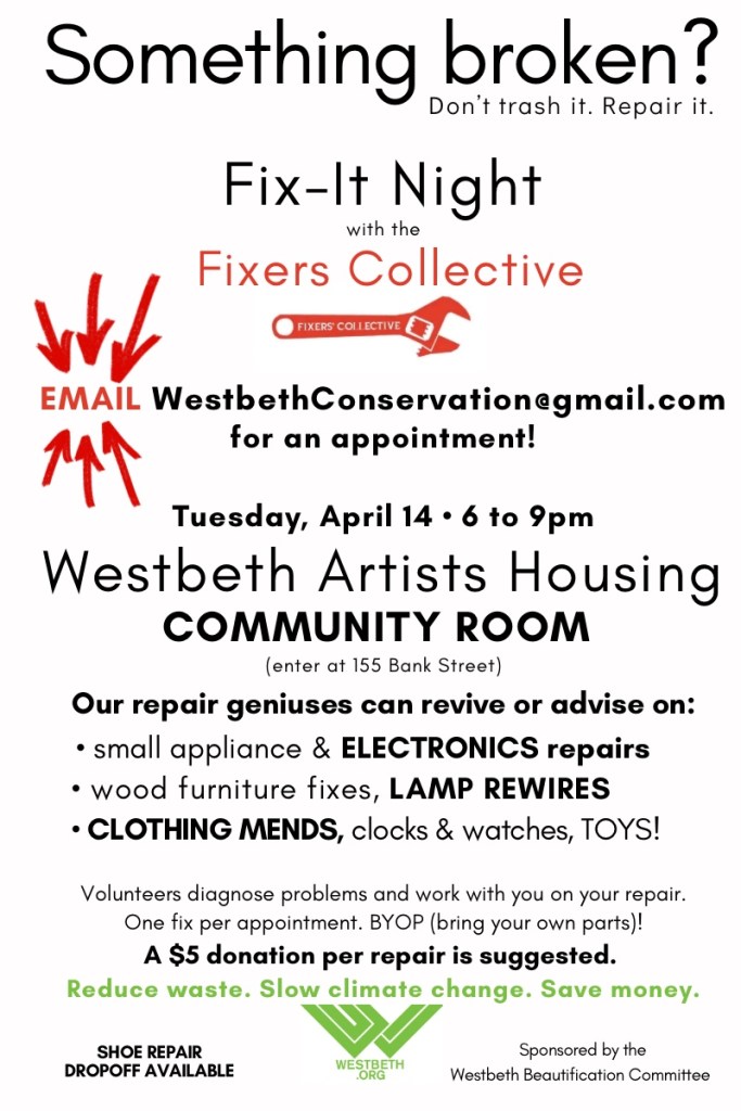 Fix-It Night Don't Trash It Repair It! 1