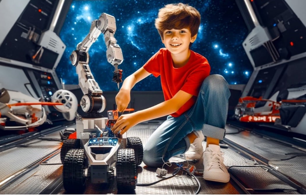 Camp Integem: Holographic AR Coding, STEM, AI, Art & Design Summer Camp at San Ramon 1