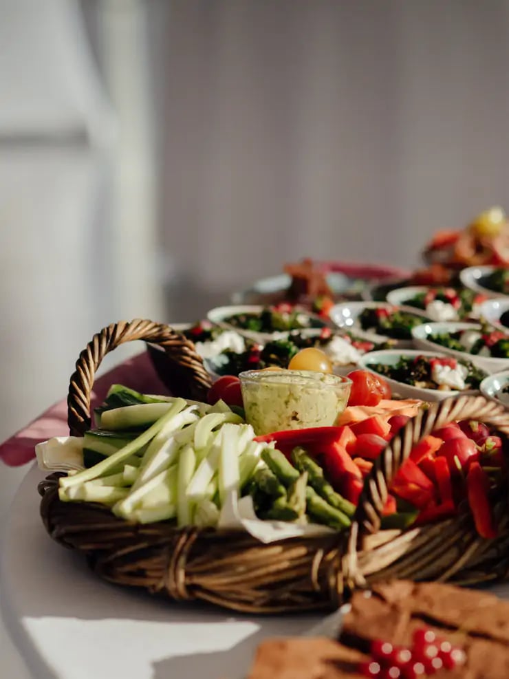 Buffet apéro en salle des jeux 1