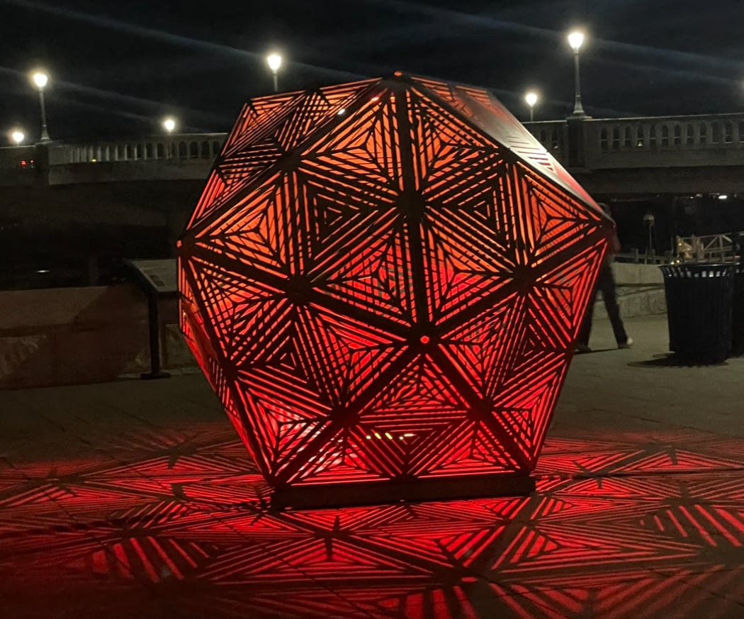 Napa Lighted Art Festival in January 3