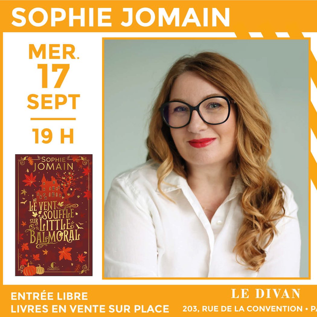 Lancement : Sophie Jomain présente « Le Vent souffle sur Little Balmoral » 1
