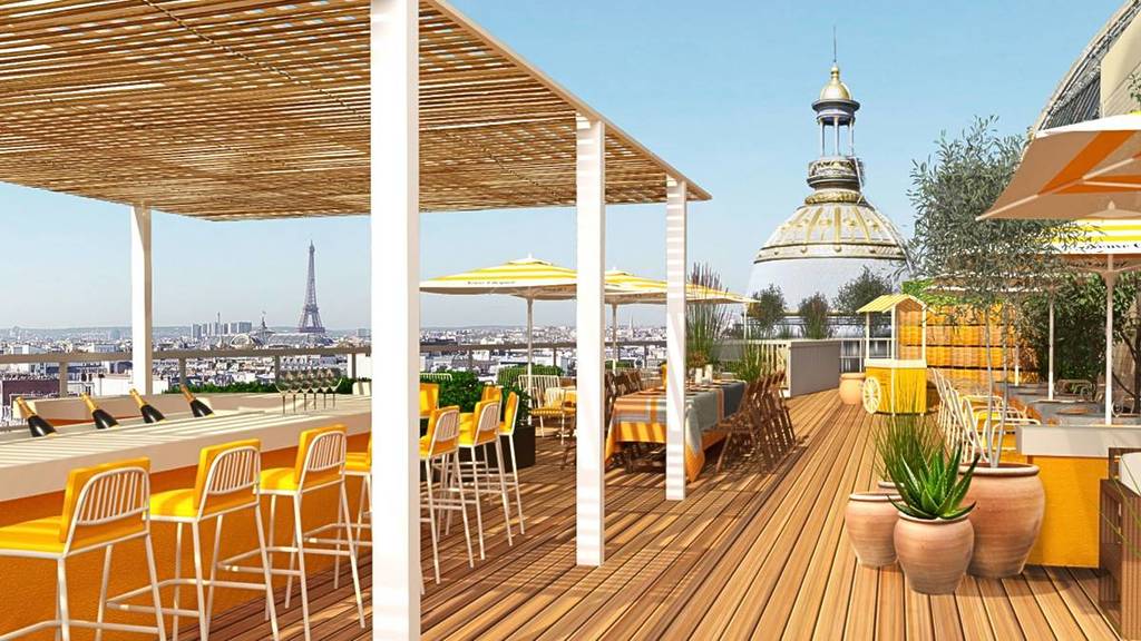 Terrasse du 7ème Ciel - Printemps 2
