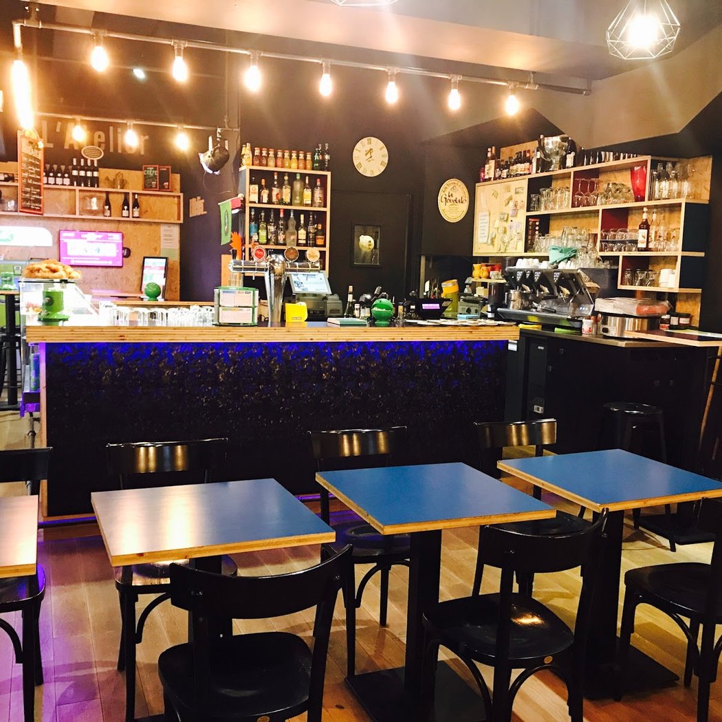 Brasserie Bar L'Atelier Genneviliers Centre Commercial Carrefour 2